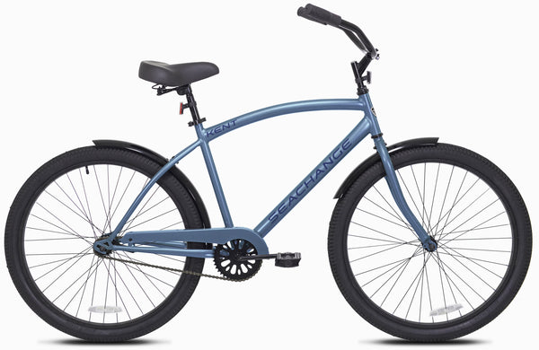 27.5" Kent Bicycles Male Sea Change Beach Cruiser Bike, Metallic Blue, Ages 13+
